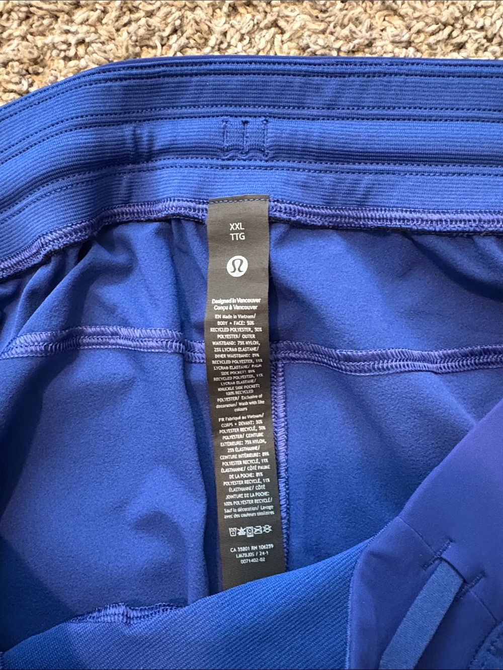 Lululemon - Zeroed In Linerless Short 7"
Larkspur / Size XXL - Picture 3 of 3